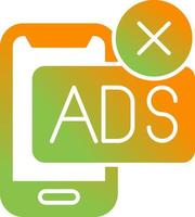 AD Block Vector Icon