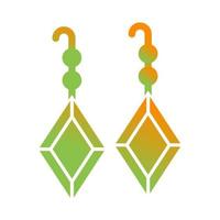 Earrings Vector Icon