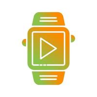 icono de vector de reloj inteligente