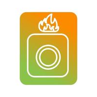 Emergency Button Vector Icon