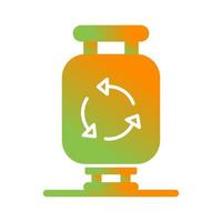 Gas Cylinder Vector Icon