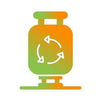 Gas Cylinder Vector Icon