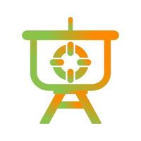 Target Presentation Vector Icon