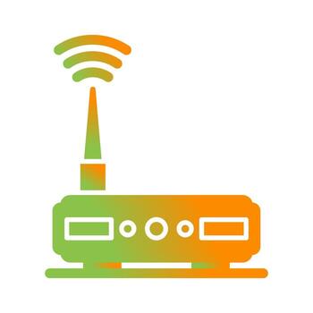 Wifi Router Vector Icon