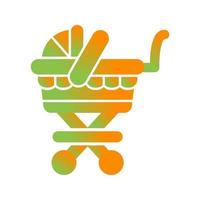 Baby Carriage Vector Icon