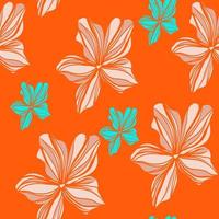 Hawaiian Aloha Shirt seamless background pattern,bright illustration for textile,fashion design,summer accessories,home interior decoration,spring floral wallpaper,cover design,botanical print vector