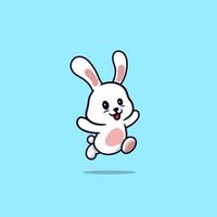 Cute Rabbit Bunny Cartoon Vector