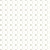 Geometric linear pattern, golden lines on a white background, interesting rounded lines and patterns vector