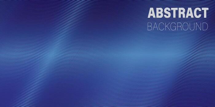 Smooth flow of wavy shape with gradient vector abstract background