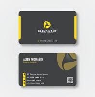 Modern Business card design template vector