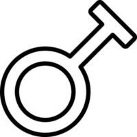 line icon for travesti vector
