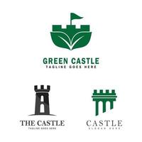 Castle Logo Template vector symbol  icon design