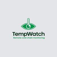 Abstract Temp Watch Logo Sign Symbol Icon vector