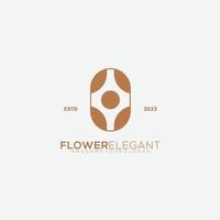 flower design gradient vector color