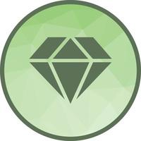 Diamond Low Poly Background Icon vector