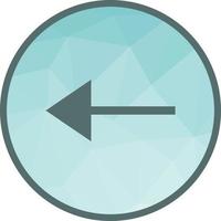 Left II Low Poly Background Icon vector