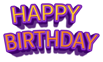 birthday wishes happy celebrations glitter purple golden colorful joy event eve png