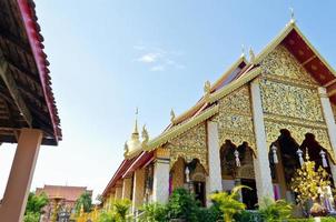 Chapel of Wat Phra That Haripunchai temple photo