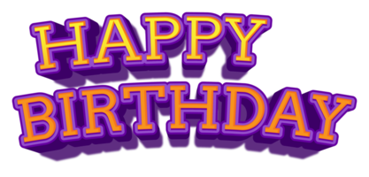 birthday wishes happy celebrations glitter purple golden colorful joy event eve png