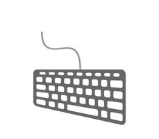 computer keyboard Pro vector