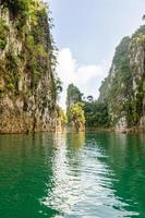 Travel island and green lake Guilin of Thailand photo