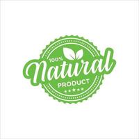 100 percent organic label sticker badge stamp, 100 percent natural label sticker badge stamp vector