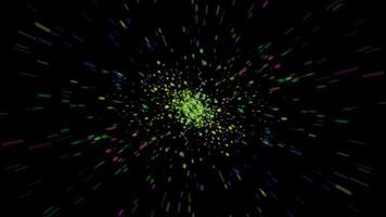 glittering bokeh circles colorful particle explode background photo