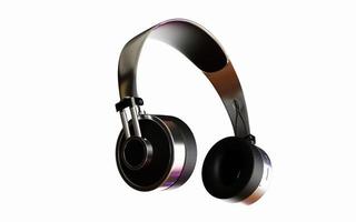 3d headphone design for product mockup photo