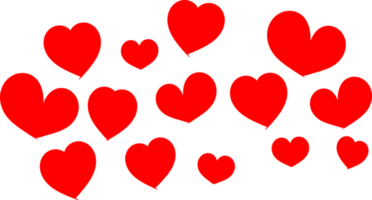 Red Heart background png