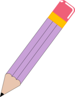 Cartoon pencil illustration png