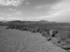 lanzarote island in spain photo