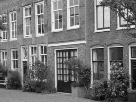 the city of Leiden in the netherlands photo