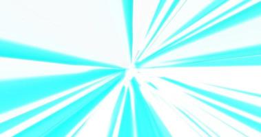 Abstract tunnel background with bright beautiful white and blue luminous iridescent energy magical stripes and lines photo