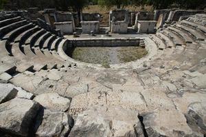 Bouleuterion, Council House in Aphrodisias Ancient City in Aydin, Turkiye photo