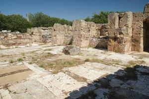 Hadrianic Baths in Aphrodisias Ancient City in Aydin, Turkiye photo