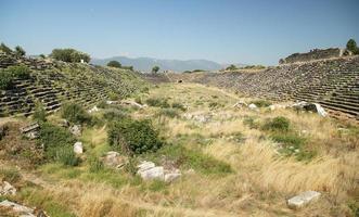 estadio de la ciudad antigua de aphrodisias en aydin, turkiye foto