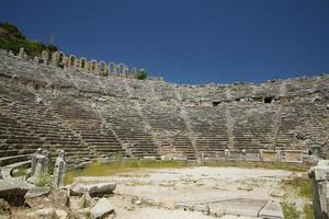 Theatre of Perge Ancient City in Antalya, Turkiye photo