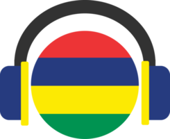 Mauritius headphone flag. png