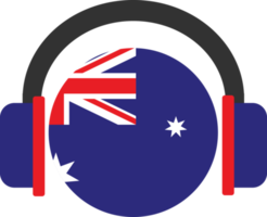 bandera de auriculares de australia. png