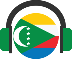 Comoros headphone flag. png