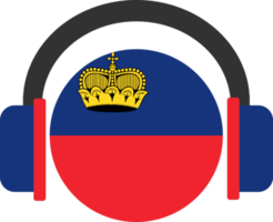 Liechtenstein headphone flag. png