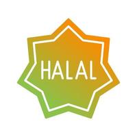 Halal Vector Icon