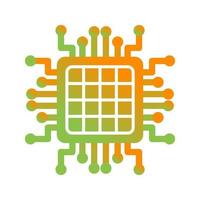 Processor Vector Icon