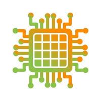 Processor Vector Icon