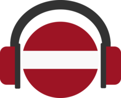 Latvia headphone flag. png