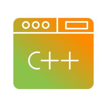 icono de vector de lenguaje de programación