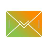 icono de vector de correo