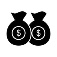 Money Bags Vector Icon