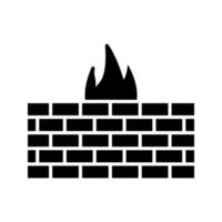 Firewall Vector Icon