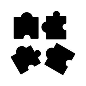 Puzzle Vector Icon